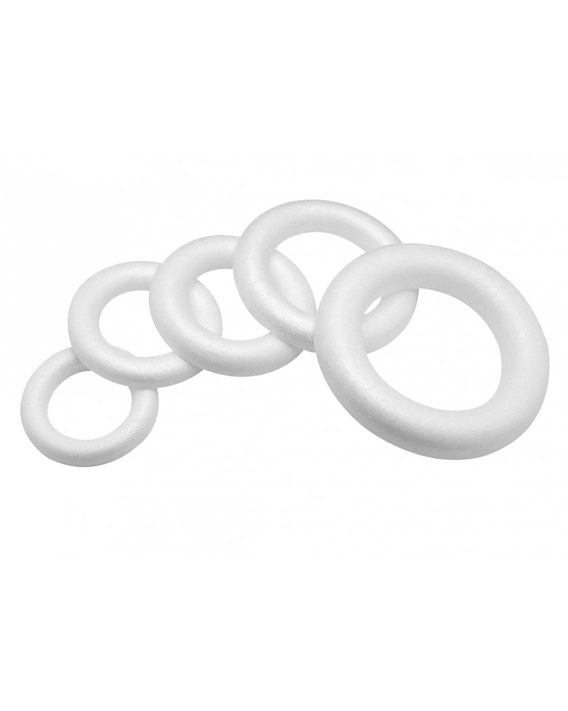 Demi-anneau plat en polystyrène 30 cm pcs